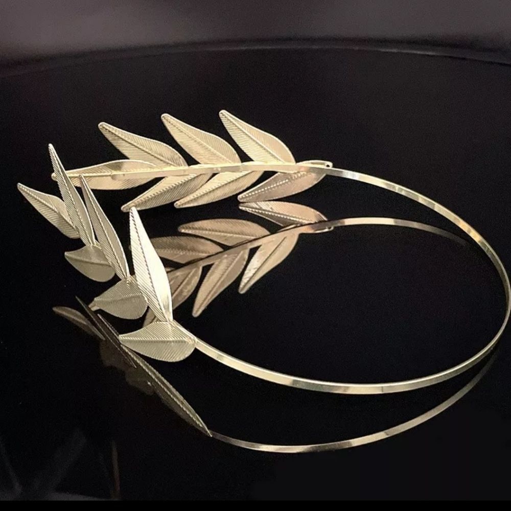NWOT Golden Greek Diadem Crown